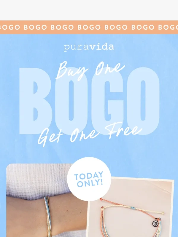 Pura Vida - BOGO for National Bracelet Day