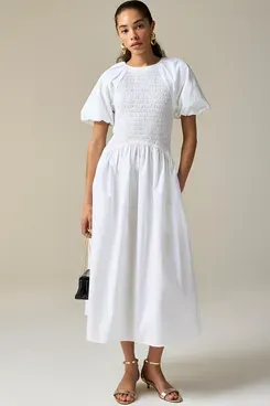 J.Crew Meadow Dress in Cotton Poplin