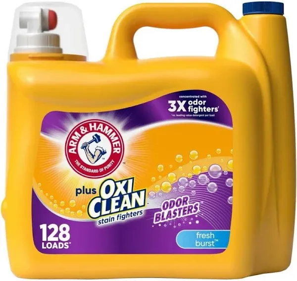 Arm & Hammer Plus OxiClean Odor Blasters Fresh Burst Liquid Laundry Detergent