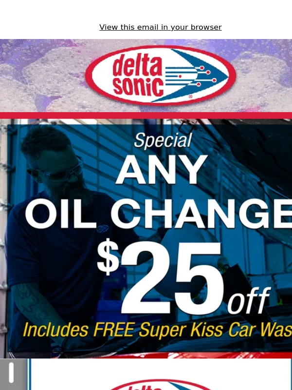 Delta Sonic - Did you see? Save BIG on your next Oil Change,Alignment & Wiper Blades