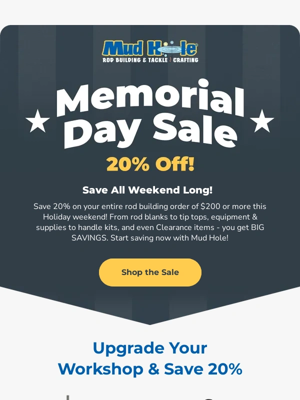 Mud Hole - Memorial Day Deals All Weekend Long! ??