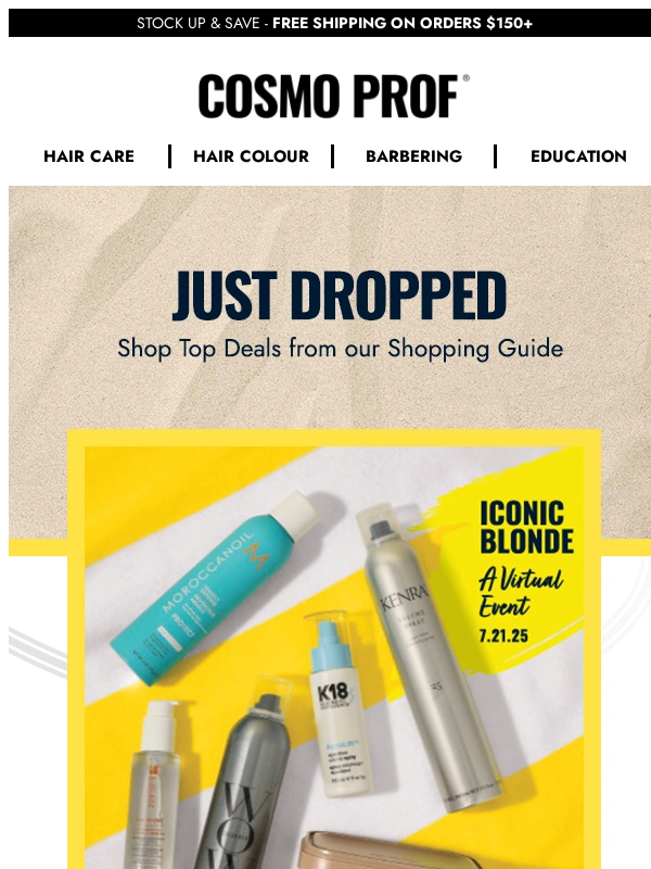 Cosmo Prof - New Month,New Markdowns ? ?️