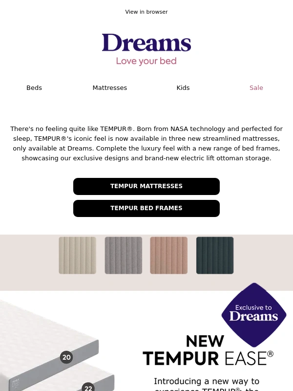 Dreams - All new,all for you ?