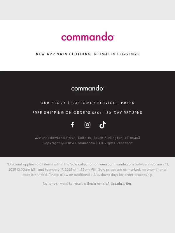 Commando - Up to 50% off sale styles? Hello,closet refresh