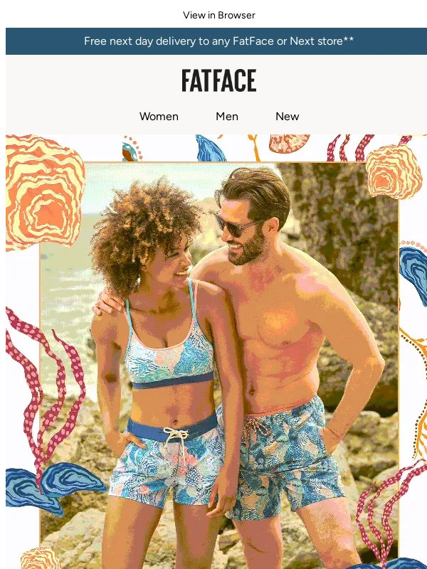 Fat Face - It's Back! FatFace x Marine Conservation Society