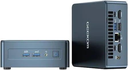 GEEKOM A7 Mini PC Ryzen 9 7940HS 32GB RAM SSD Mini Desktop Computer Windows 11 Pro