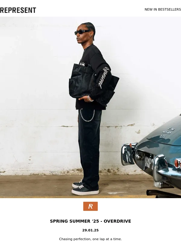 REPRESENT - SPRING SUMMER '25 - OVERDRIVE | LAUNCHING TOMORROW
