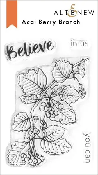 Altenew Acai Berry Branch Stamp Set