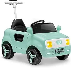 Jetson - Mako Kids Electric Motor Assist Push Car, 3 Modes, Top Speed 3 mph, Ages 2-4 Years, Color: JMAKO-MGR