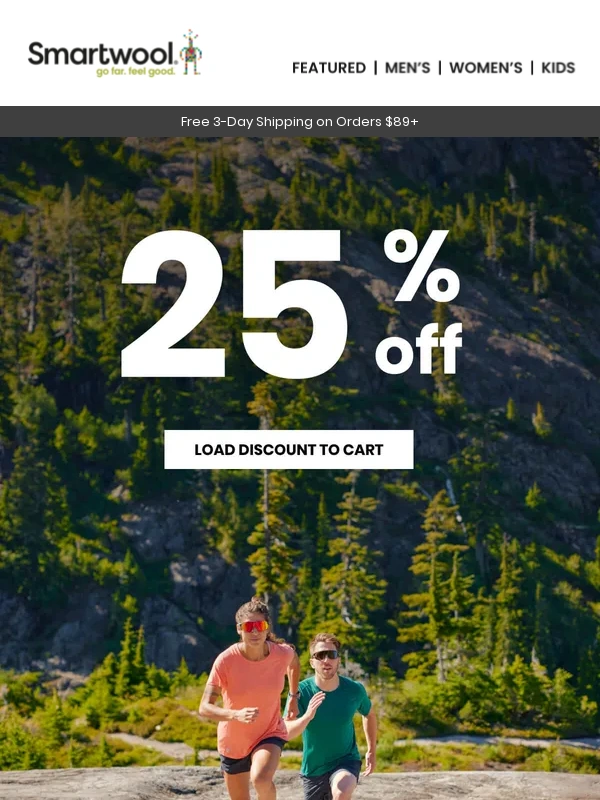 SmartWool - Final hours for 25% off