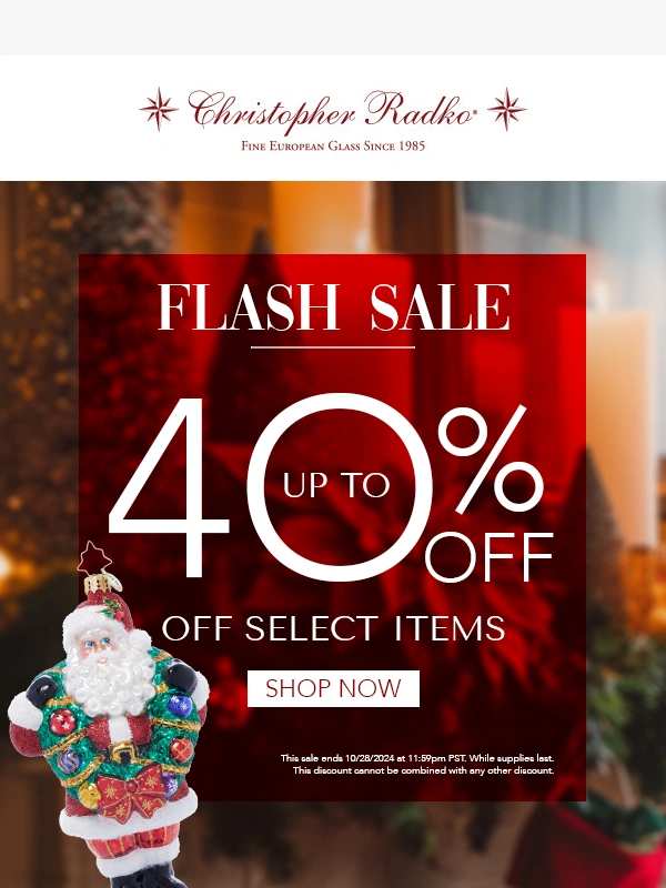 Christopher Radko - ENDING SOON⚡ FLASH SALE
