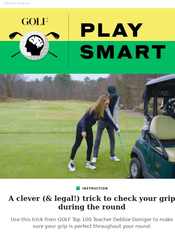 Golf - The best advice Scheffler ever received