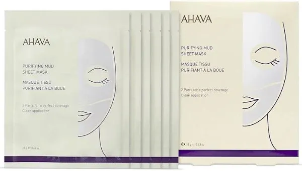 Ahava Purifying Mud Sheet Mask