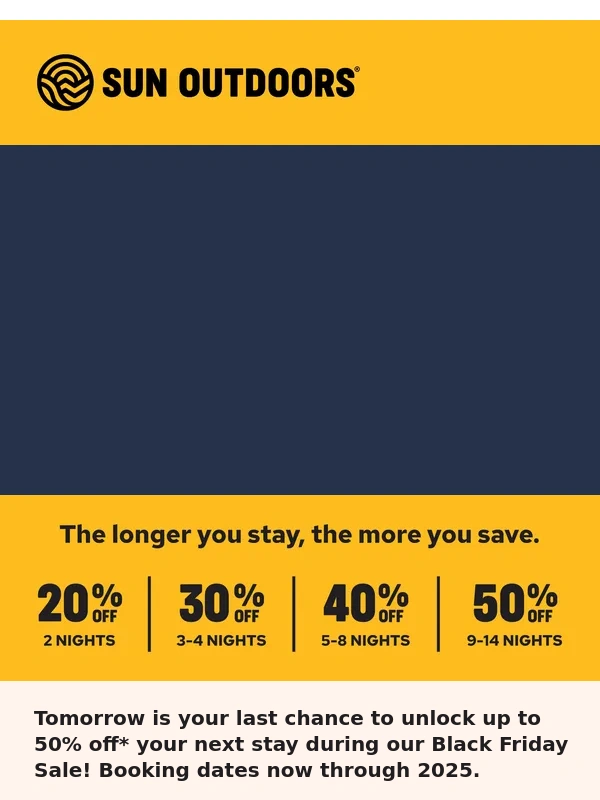 Frontiertown - Last Call for Up to 50% Off* Your Stay While Giving Back