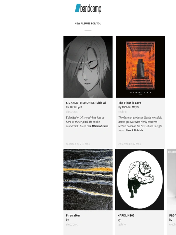 Bandcamp - The Floor is Lava from Michael Mayer and other techno recommendations for you