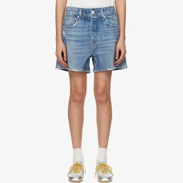 Rag & Bone Blue Miramar Terry Walking Shorts