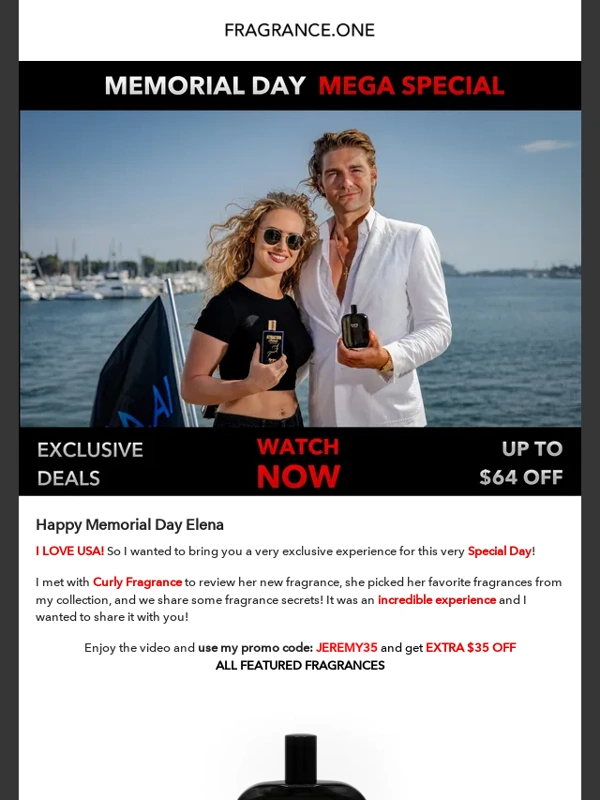 Fragrance - Jeremy Fragrance x Curly Fragrance = Attraction Fatale Date. MEGA EXCLUSIVE with up to $64 OFF!