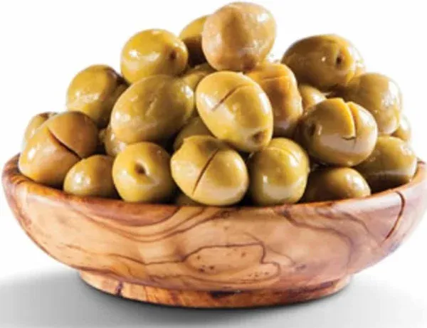 Cracked Green Olives Fora 400g