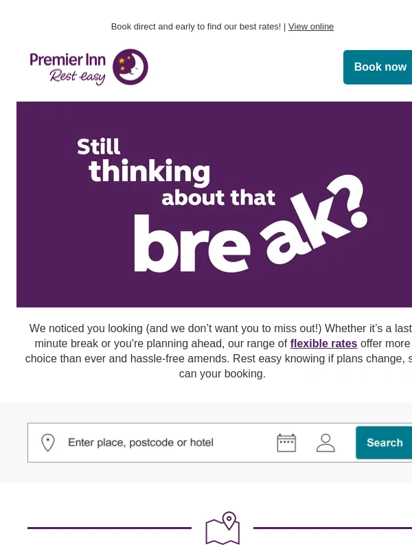 Premier Inn - Your getaway is waiting