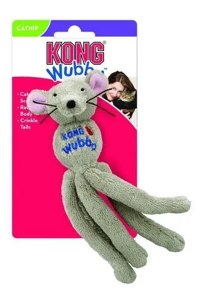 Kong Cat Wubba Mouse Catnip Toy