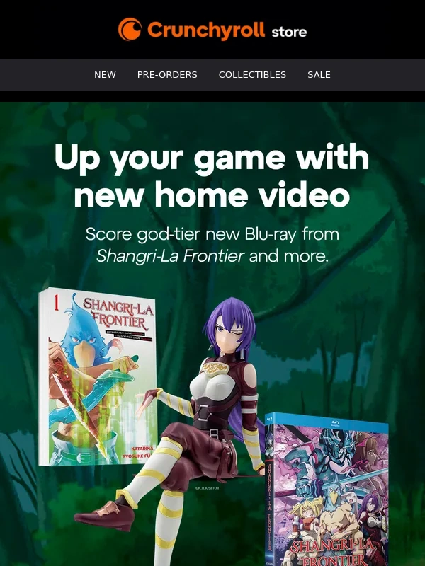 Crunchyroll Store - We’re Not Playing ? New Pre-Orders Are Here ?