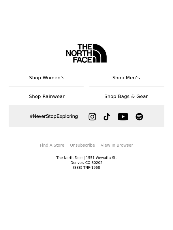 The North Face - Memorial Day Sale: Up to 25% off starts now