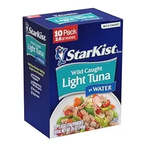 10-Pack 2.6-Oz StarKist Chunk Light Tuna in Water $7.95 ($0.80 Each) w/ S&S + Free Shipping w/ Prime or on $35+