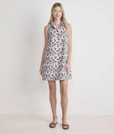 Vineyard Vines Poplin Popover Dress