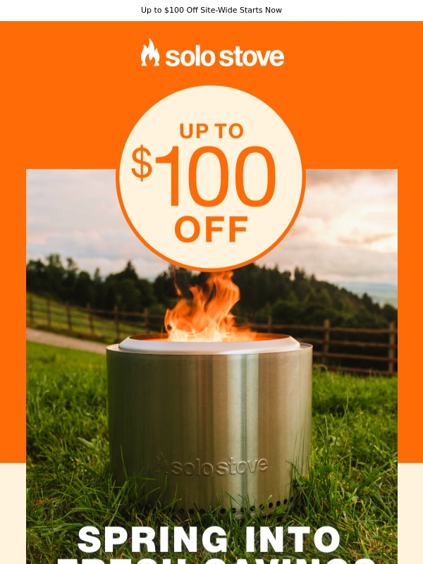 Solo Stove - Spring Out Sale Dropping Like It’s Hot ? 
