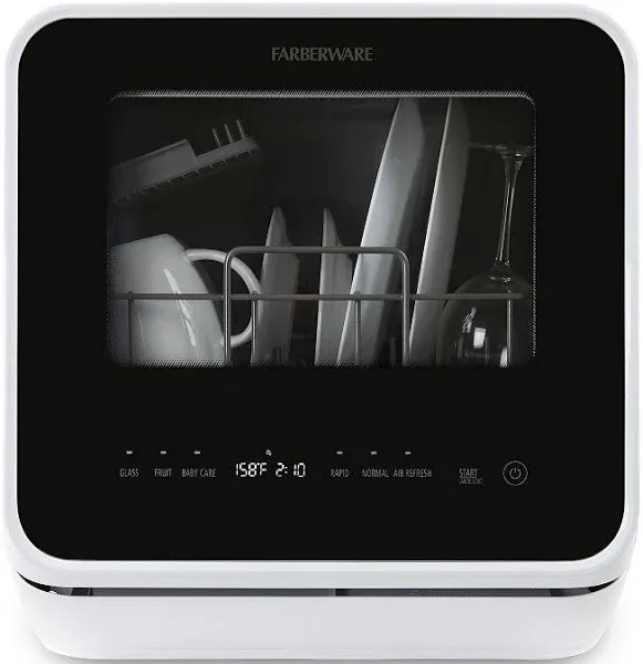 Farberware Professional Compact Portable Countertop Dishwasher