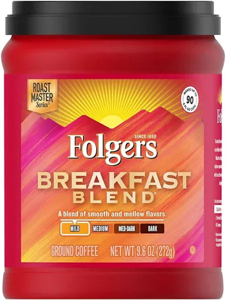 Folgers Breakfast Blend Ground Coffee