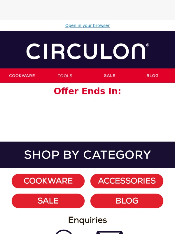 Circulon - Last Chance To Shop Flash Frenzy