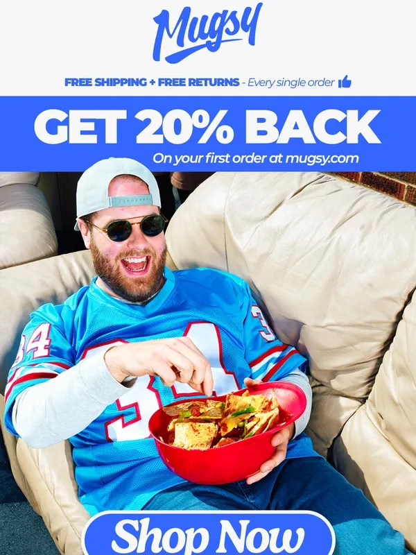 Mugsy Jeans - ? Don't Forget 20% Back Now