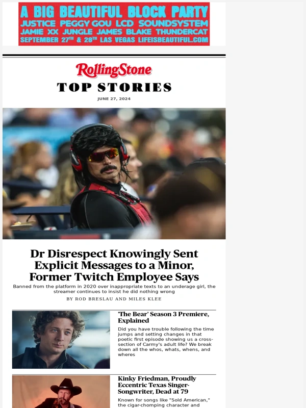 Apple - Dr Disrespect Knowingly Messaged A Minor,Ex Twitch Employee Alleges