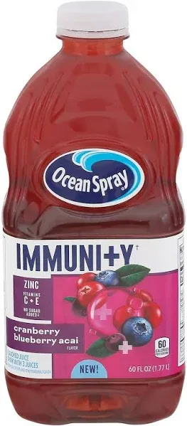 Ocean Spray Cranberry Blueberry Blackberry Juice 60 Fluid Ounce 8 per Case