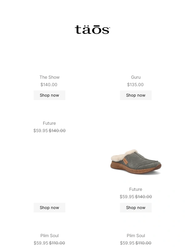 Taos Footwear - Ready to experience your most supportive shoes yet?