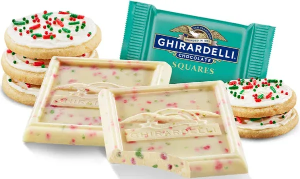 Ghirardelli Squares White Chocolate Sugar Cookie