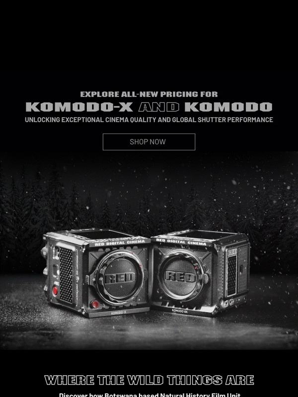 Red - All New Pricing for KOMODO-X & KOMODO