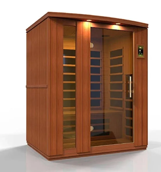 Lugano 3 Person Dynamic Low EMF Far Infrared Sauna