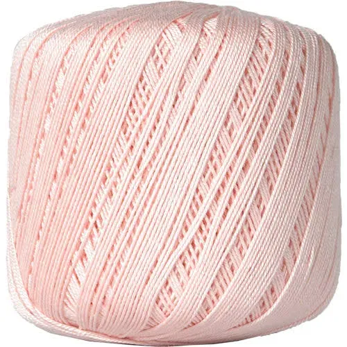 Cotton Crochet Thread Size 10 Lt. Pink 175 Yds