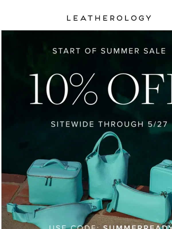 Leatherology - 10% Off Sitewide Starts Now! ✨