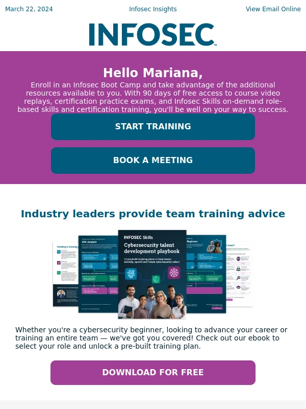 InfoSec - Get the Most for Your Boot Camp Investment