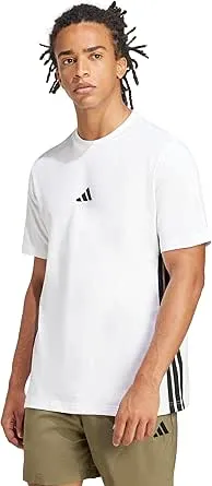 Adidas Essentials Single Jersey 3-Stripes T-Shirt (Men's)