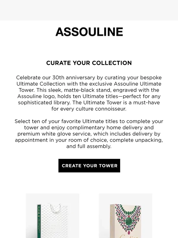 Assouline - Curate Your Collection with the Ultimate Tower