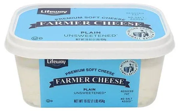 Farmer Cheese Dry Curd 1 lb (454gr)