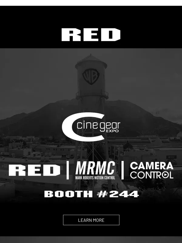 Red - RED at Cine Gear Expo + Extra Year Warranty Offer