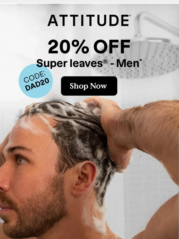 ATTITUDE - Father's Day: 20% Off