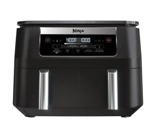 Ninja Foodi DZ090C 5-in-1 6-Qt. 2-Basket Air Fryer