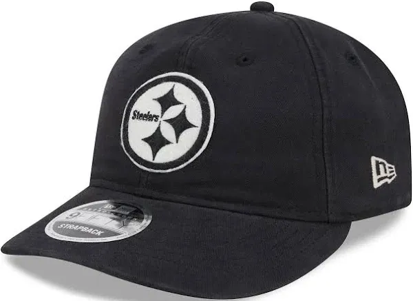 New Era Pittsburgh Steelers Retro Crown Canvas Felt Adjustable Hat