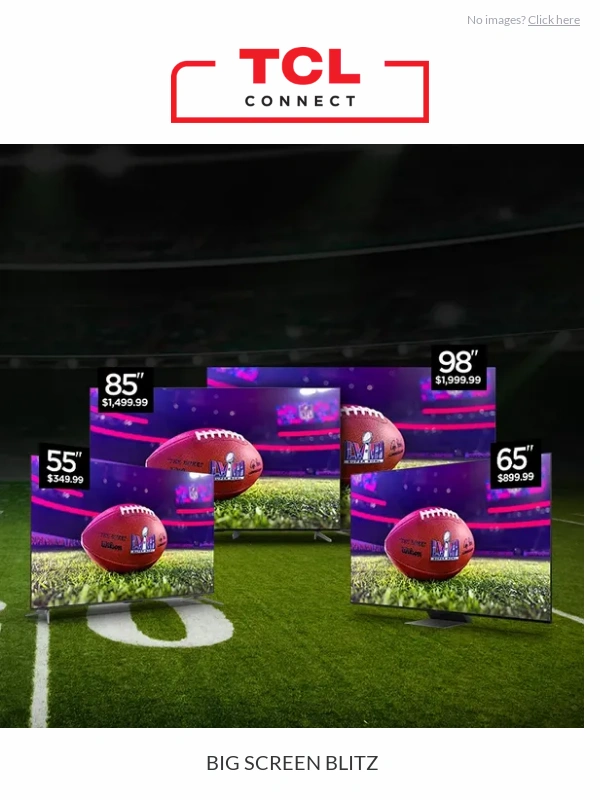 Tcl - Gear up for Super Bowl LVIII